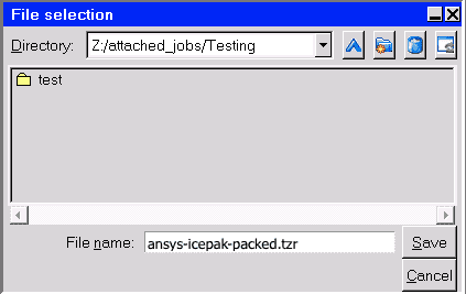 icepak batch desktop pack dialog
